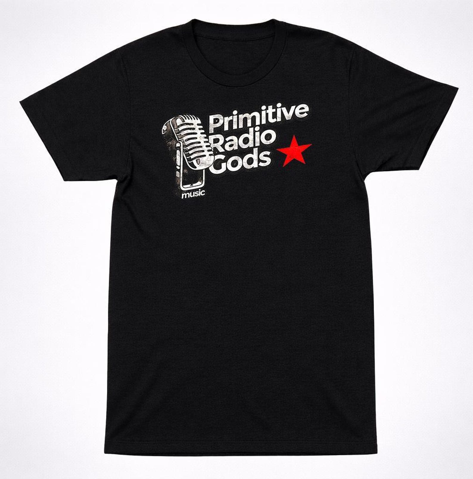 Primitive Radio Gods Shirt: Vintage 90s Alternative Rock (Black Tee) 3XL