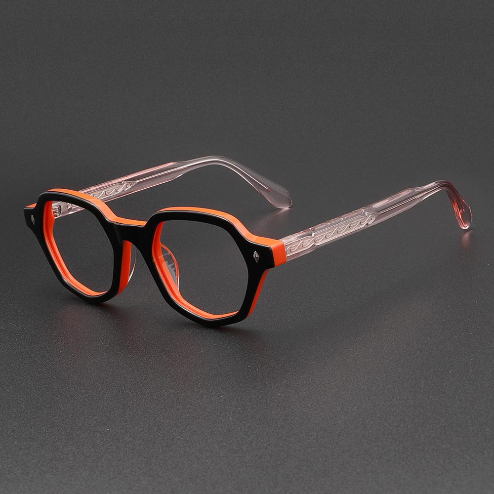 

Acetate Optical Glasses Frame Men Women Luxury Brand Design Vintage Eyeglasses Prescription Eyewear