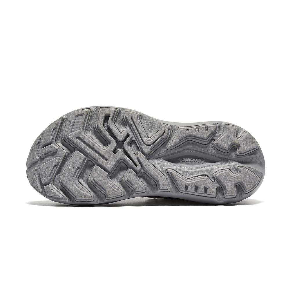 Saucony Cradle Mt Comfortable Versatile Synthetic Leather Breathable Lightweight Low Top Running Shoes Unisex Running Shoes Gray S28904-6