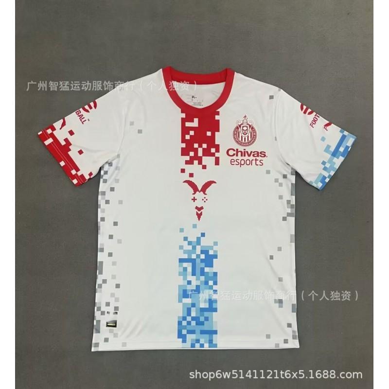 2526 Liga MX Football Jersey Short Sleeve Sports Training Men Women