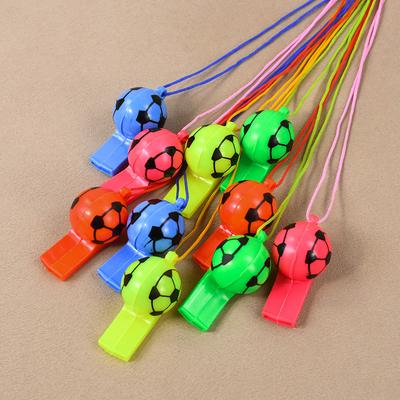 10/20Pcs Plastic Soccer Whistle Kids Football Birthday Party Favors Gifts Toys Pinata Goodie Bag Pinata Fillers Noise Maker