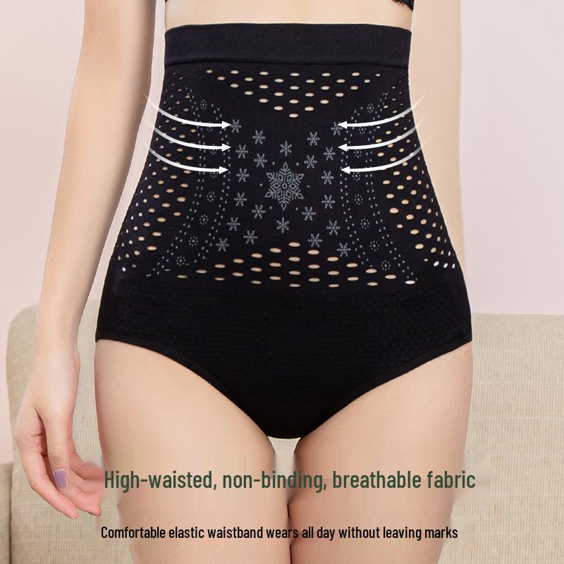 Summer High-Waisted Tummy Control Hip-Lifting Panties - Women's Breathable Shaping Body Shaper Leggings