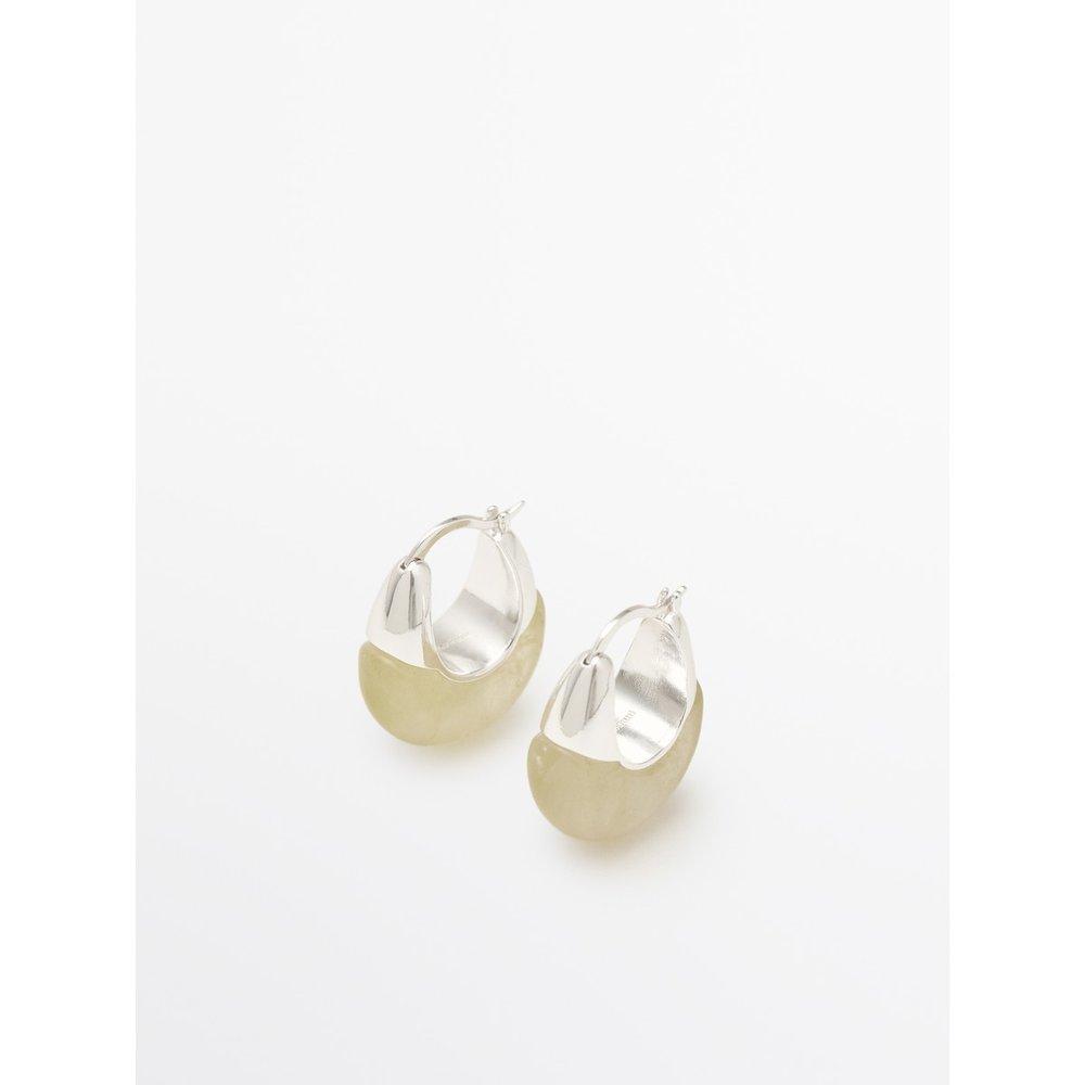 Natural Gemstone Ring Earrings 04605598700
