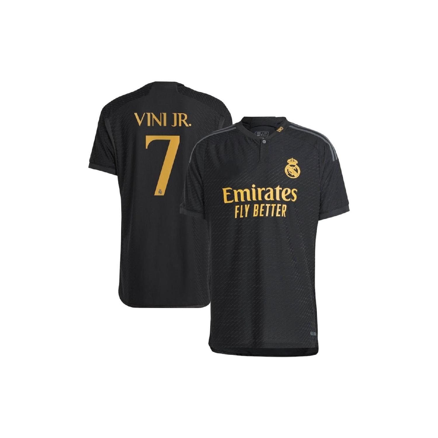 

Альтернативная майка Vini Jr нового сезона 2023/24 Реал Мадрид (третья рубашка)