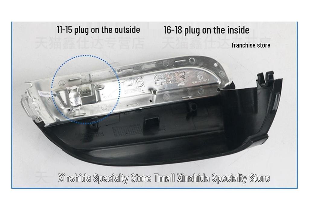 Volkswagen Sagitar Rearview Mirror Shell & Lens for 2012-2018 Models
