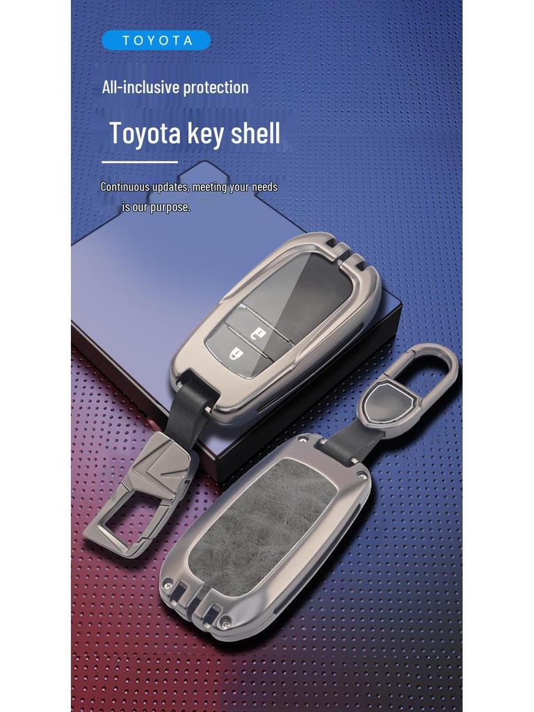 Toyota Key Case for Sienna, Highlander, Camry, RAV4, Land Cruiser, Prado, Venza
