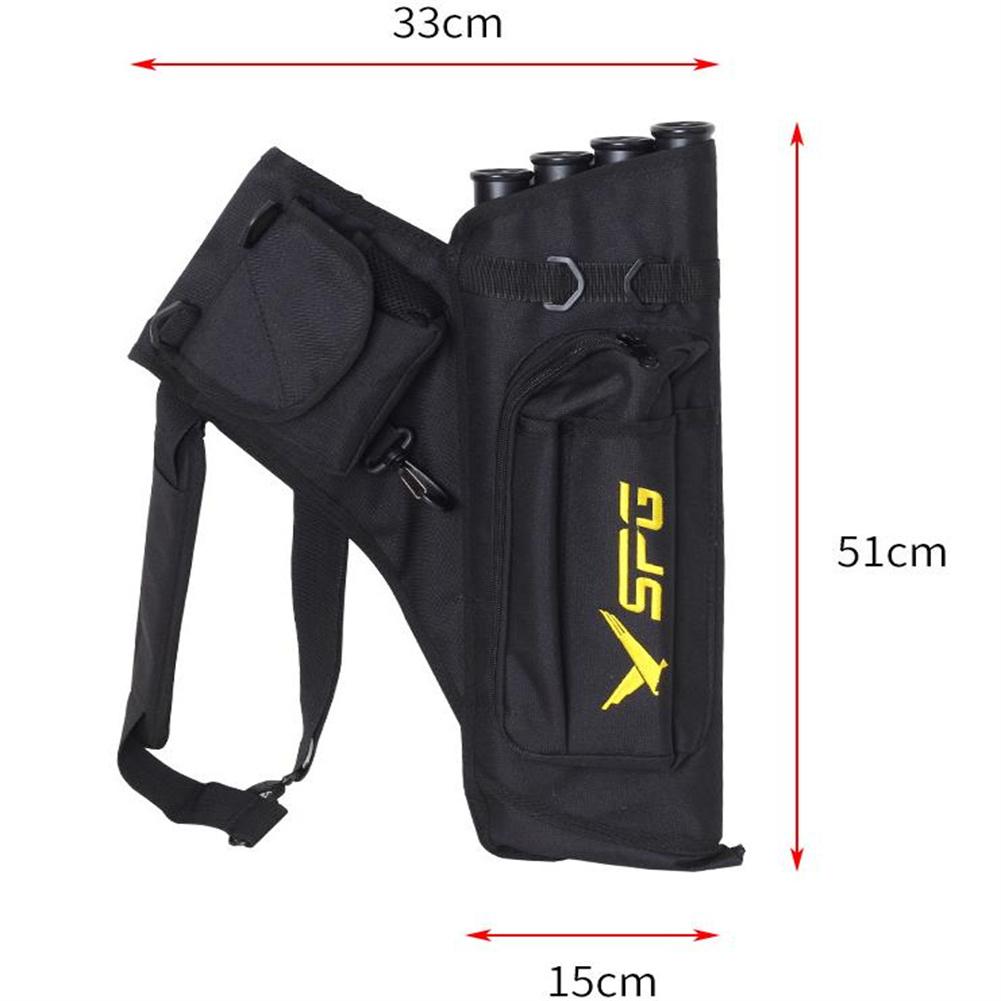 Four-tube Archery Quiver Outdoor Large-capacity Arrow Holder Storage Bag For Competitive Bows Arrows