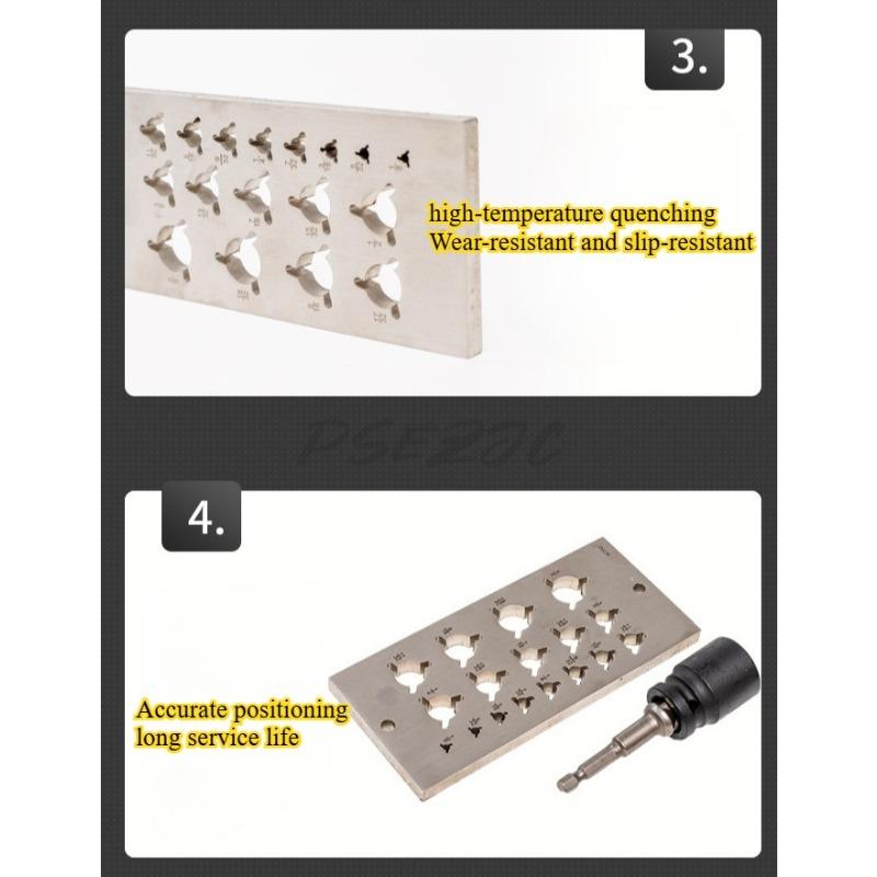 Woodworking Aluminum Alloy Pin Locator Electric Drill Wooden Pin Maker Circular Pin Making Tool