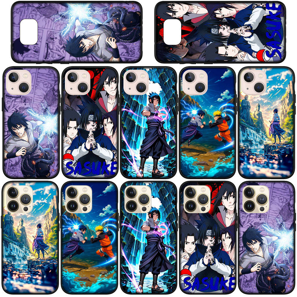 Phone Case for iPhone 17 15 16 Plus Redmi Note 14 12 11 13 Pro Max Huawei P30 P20 Lite OPPO A60 A40 A80 A38 A54 Wallpaper Sasuke Uchiha Narutos Cover
