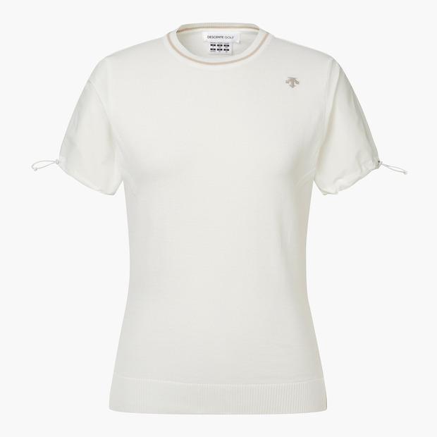 DESCENTE GOLF Women'S Hybrid Short Sleeve Knit (Dp32Wfkp71)
