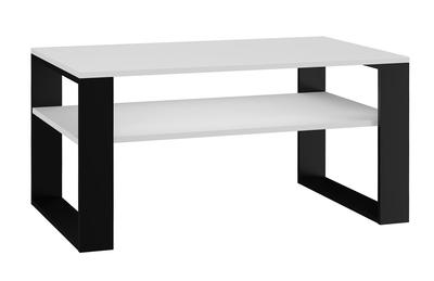 Modern 1P Coffee Table WHITE BLACK