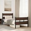 VidaXL Bed Frames Without Mattress with Headboard Footboard 90x190cm, Single Bed, Bedroom Furniture, Bed 4017161