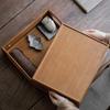 Bamboo Tea Set Storage Box