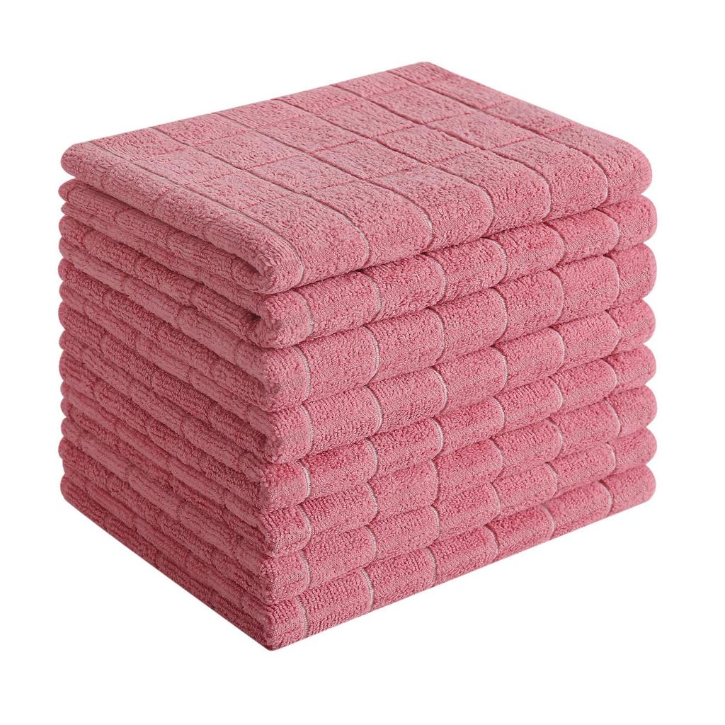 Ensemble de torchons à carreaux: Doux, Absorbant, Sans peluches, Scellé sous vide.