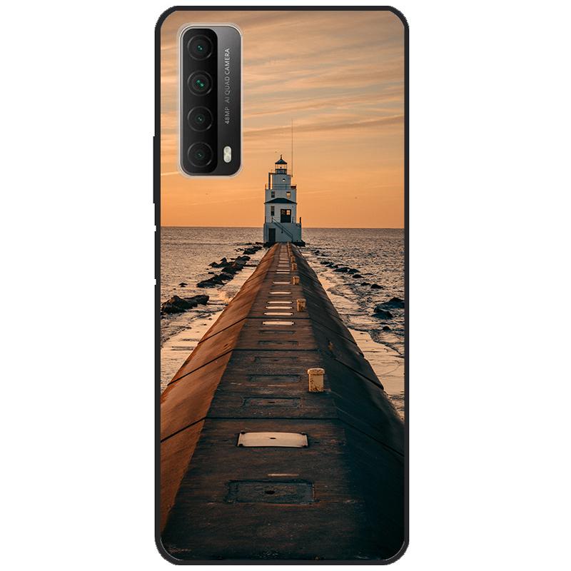 For Huawei Y7A PSmart 2021 Shockproof Cover 6.67" For Huawei P Smart 2021 Case PPA-LX2 Phone Cover Soft Silicone Back Case Coque