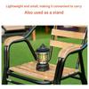 Hanging Rechargeable LED Camping Lantern, (Black)