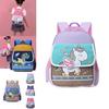 Adorable Cartoon Kids Backpack In Nylon With Lightweight Design For Boys And Girls
