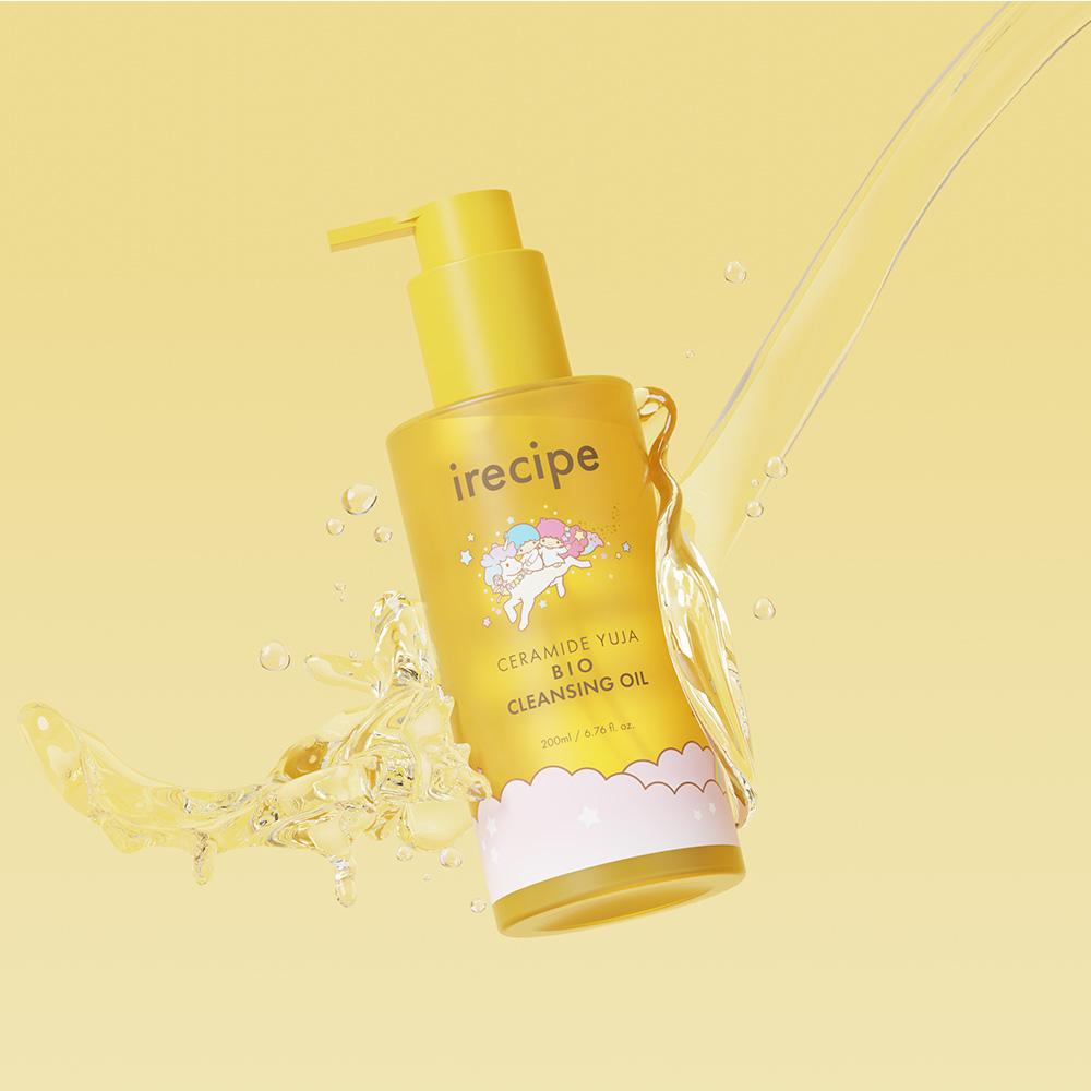 I Recipe x Little Twin Stars Ceramide Yuzu Bio Cleansing Oil 200ml Special Set