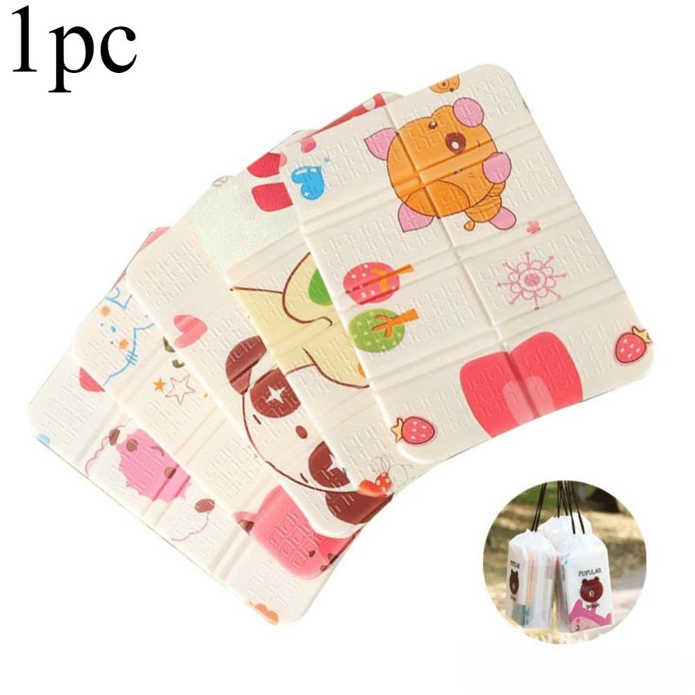 Mini Foldable XPE Foam Camping Picnic Sitting Mat Portable Waterproof Outdoor Cushion 1pc