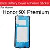 For Huawei Honor 8 8X 9 9I 9C 9N Lite Premium Sticker Adhesive Back Battery Housing Cover Glue Tape Replacement Parts