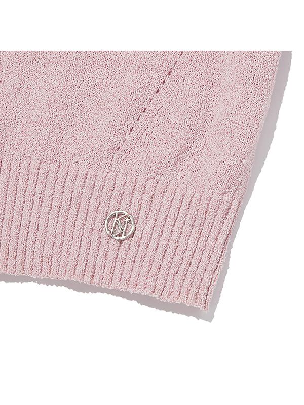 KIRSH Collection Half Sleeve Crop Knit [Pink]