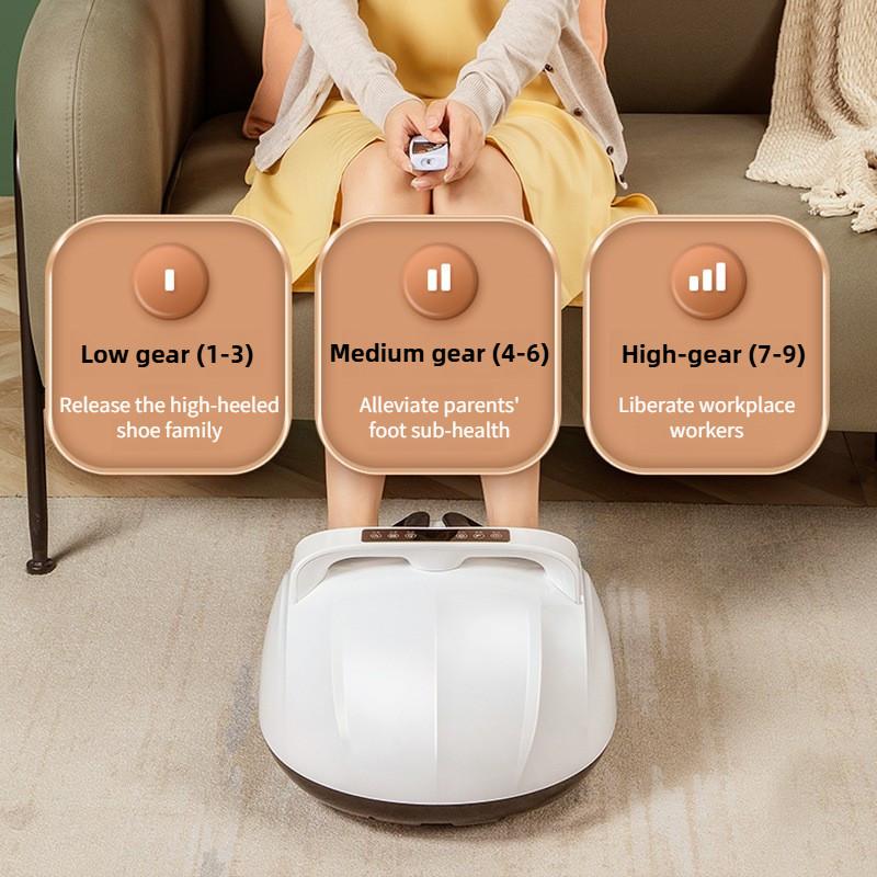 Multi Functional Air Pressure Foot Massager Airbag Wrapped Foot Massager Household Foot Kneading Massage Machine
