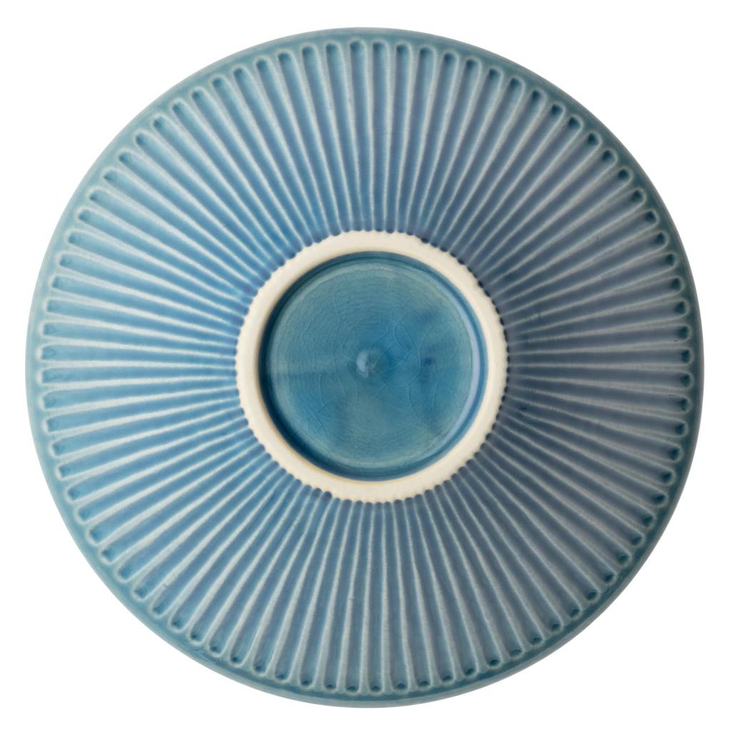 TOKI1919 MINOYAKI Turkish Glazed Traditional Shinogi Small Mino 14 x Suitable for Japanese Ryokan Ryokan and Restaurant Microwave and Dishwasher Made