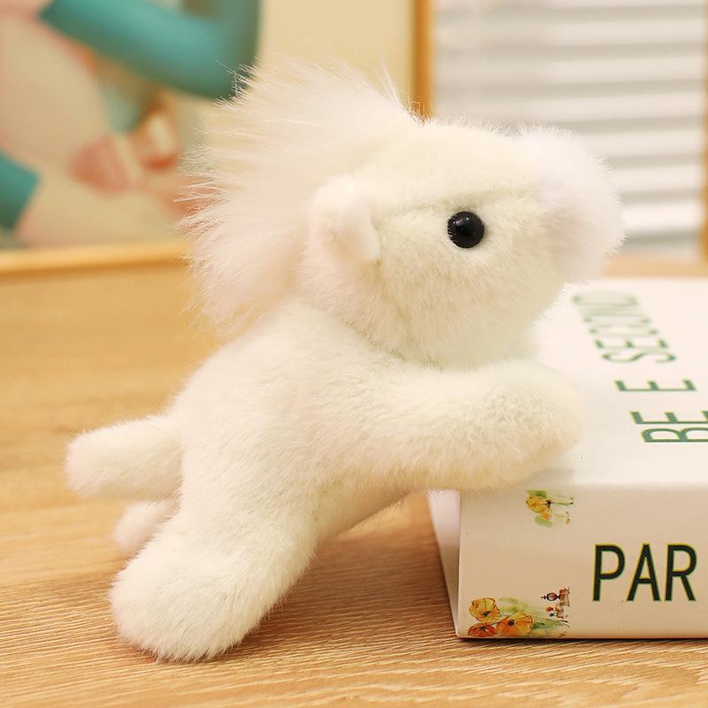 

Милый симуляционный магнитный пони наклейка на холодильник плюшевая игрушка кукла пони зодиакальная лошадь кукла детская тряпичная кукла 13Cm refrigerator sticker (0.05kg) белый