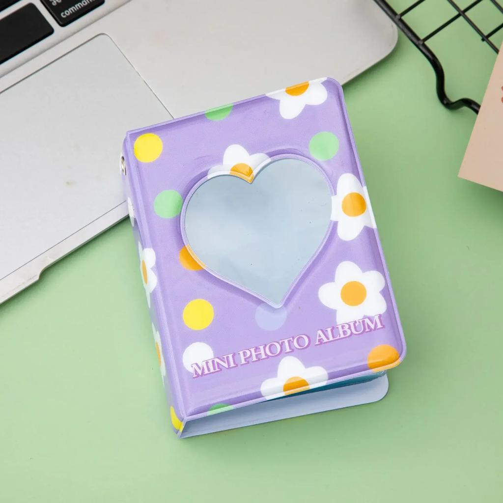 40 Pockets Butterfly Love Hollow 3 Inch Card Binder Photo Album Name Book Photocard ID Holder