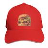 De Burger Baseball Cap Fashionable Anime Mountaineering Tactical Cap Hats Women Unisexs