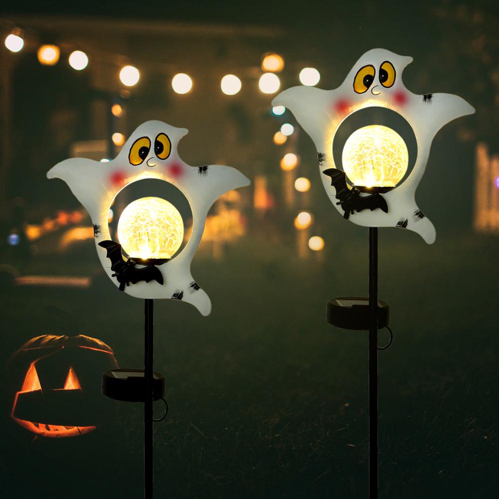 Solar Halloween Ghost Landscape Lights for Outdoor Decoration