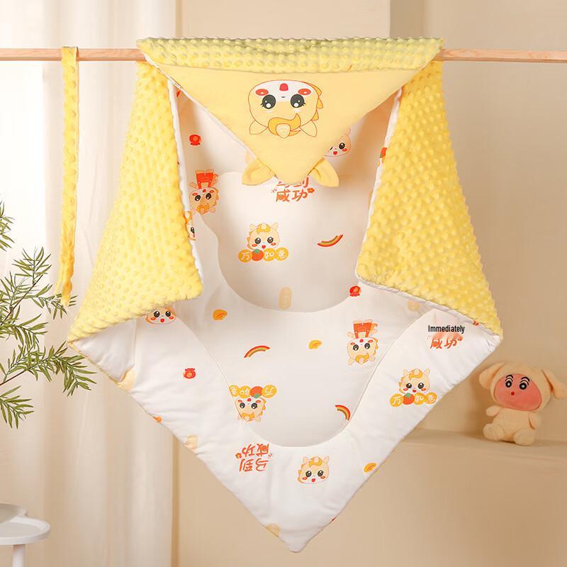 Brangdy Minky Dot Baby Swaddle Blanket