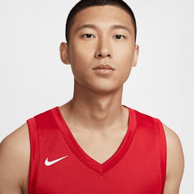 Nike Dri Fit ElitePower Basketball Jersey Men's Team Scarlet