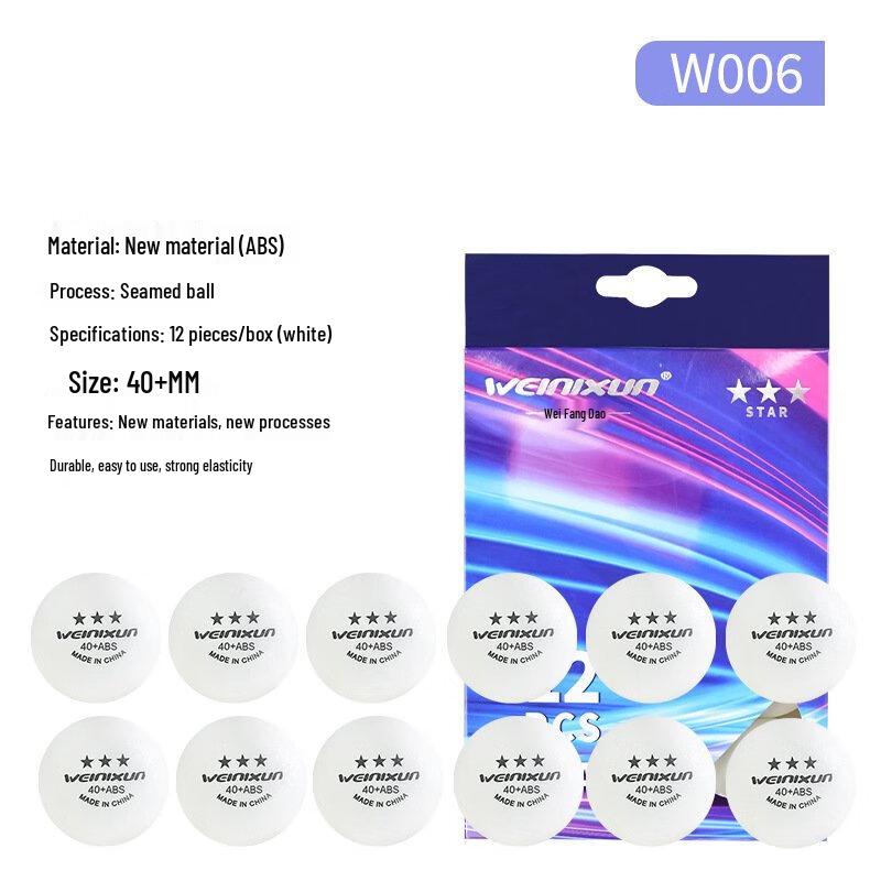 Yibei Training Table Tennis Balls