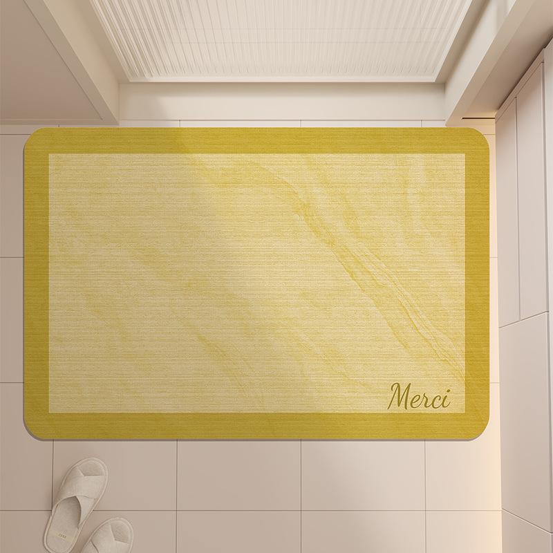 Bathroom Floor Mat Toilet Anti Slip Mat Bathroom Door Mat Foot Mat Door Mat