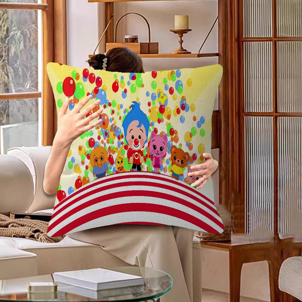 

P-Plim P-Plim Whitepaper Cushion Cover Car Throw Pillow Case For Sofa Car Christmas Gift 40x40cm 45x45cm 30cmx30cm