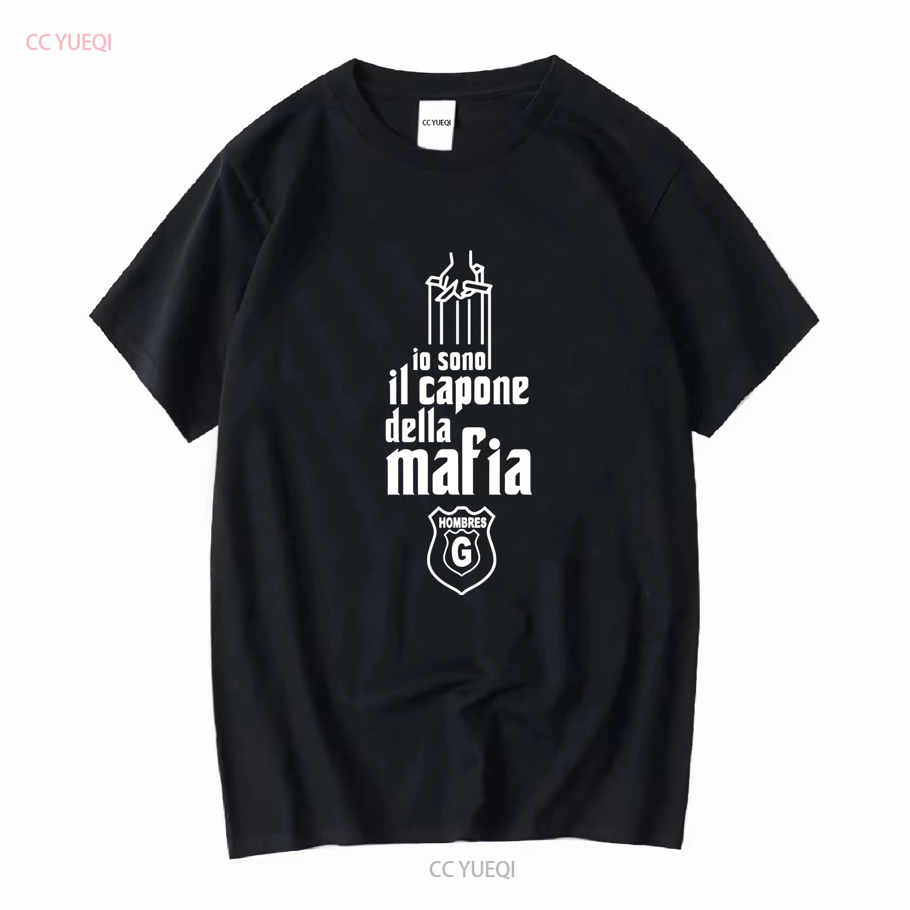 

Hombres G Venezia io Sono il Capone Della Mafia Spanish Rare Rock Band T Shirt vintage Washed streetwear Soft Stylish 4XL