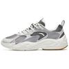 Men's Xingfeng Retro Chunky Dad Shoes Grey White 912438805-7