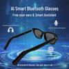 AI Smart Bluetooth Glasses: Slim, Lightweight, UV Protective, Versatile Fashion Sunglasses with Advanced Technology