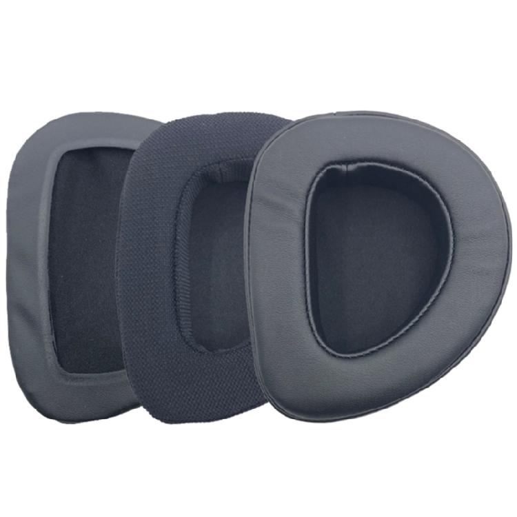 Extended Wear Protein Leather Earpads Reinforced Ear Cushions For ROG Headsets Noise Reductions