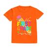 Hello First Grade Summer Children's Top Pencil Pattern Printed Short Sleeve Shirt Kids Back To School Shirts Clothes