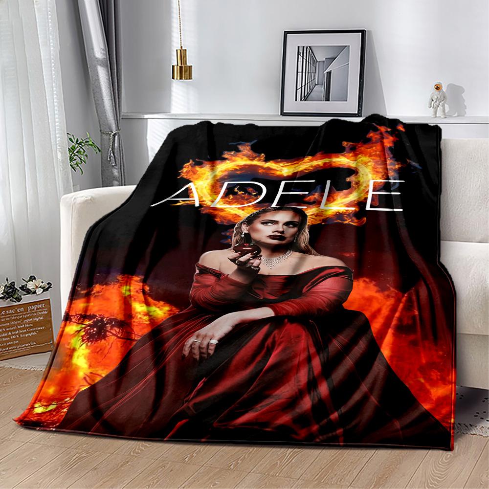 Adele Blankets are suitable for living rooms,making them an ideal choice for outdoor travel and gifts.