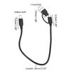 Multifunction 2 In 1 Charging Cable USB3.0 USB A/C To C Charger Data Sync Cable for Cellphone Laptop Tablet
