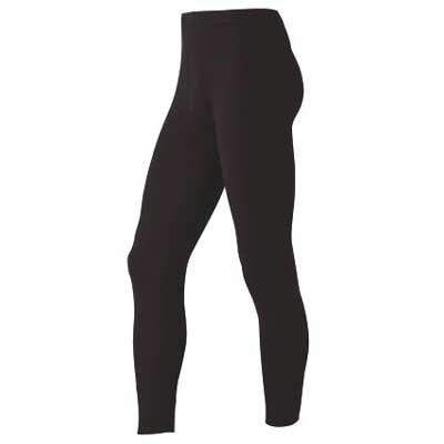 Montbell Super Merino Wool Lightweight Tights, Men's, Black (BK)/XL