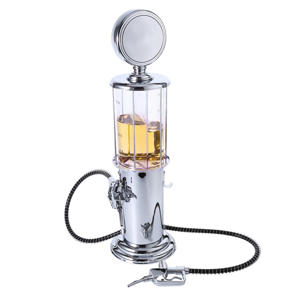 Bar Metal Double   Gas Pump Nozzle Beer Wine Liquor Dispenser Soda Beverage Pourer