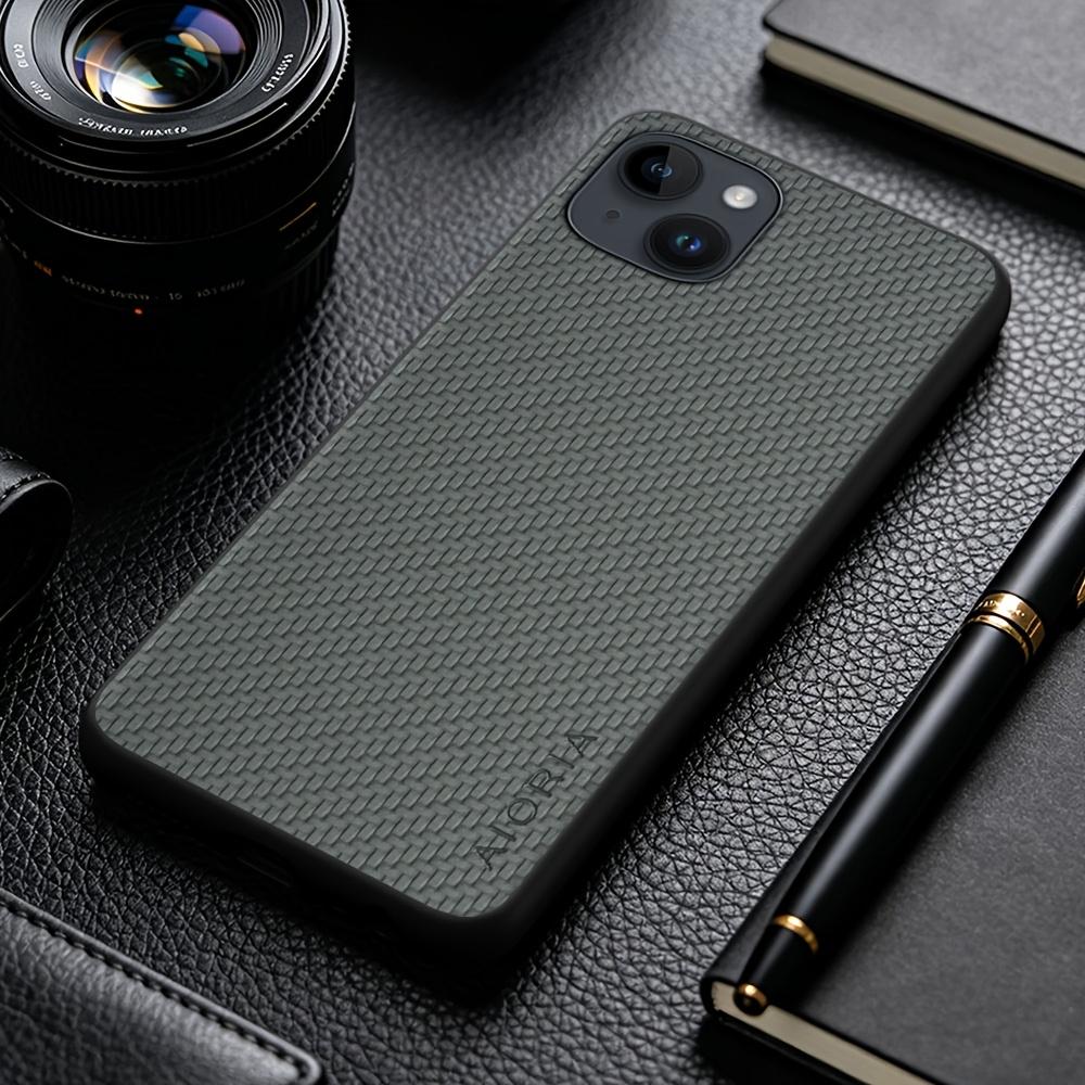 Phone Case: New Fashion Phone Case for iPhone 15 14 13 Pro Max Plus Business Casual Faux Synthetic Leather Phone Cover