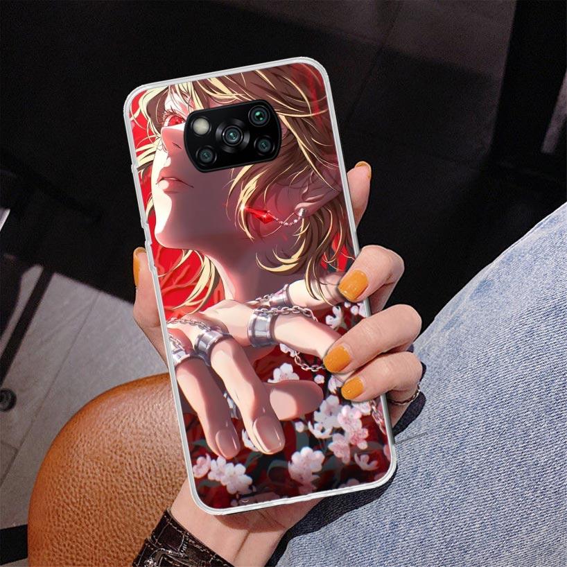 Huner X-Hunters Kurapika Phnoe Case for Xiaomi Poco X5 X6 X7 Pro X4 Gt F7 Ultra M8 M7 Redmi 15C 15 13C 13 12C 12 Unique Cover Co