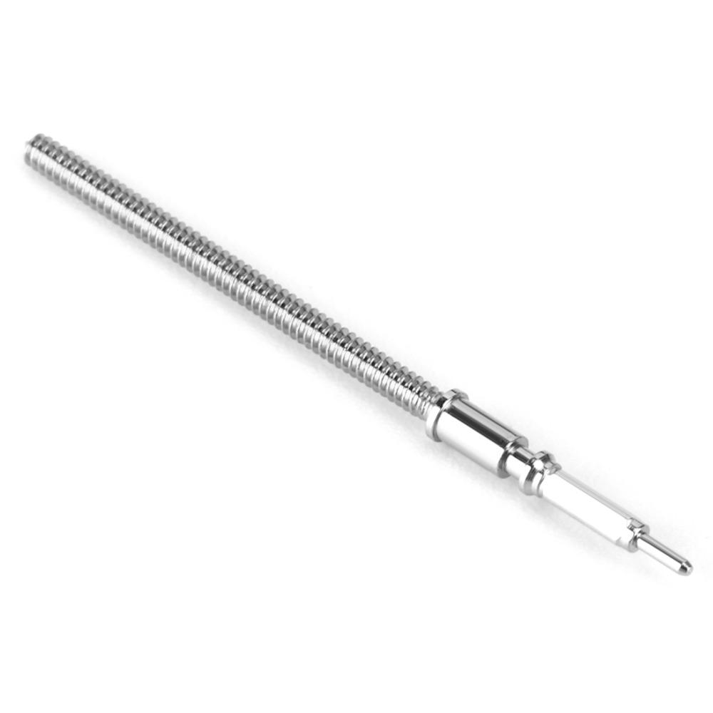 Silvery Winding Stem Rod Extension Rod Watch Winding Stem for SW200 movement Watch Maintenance