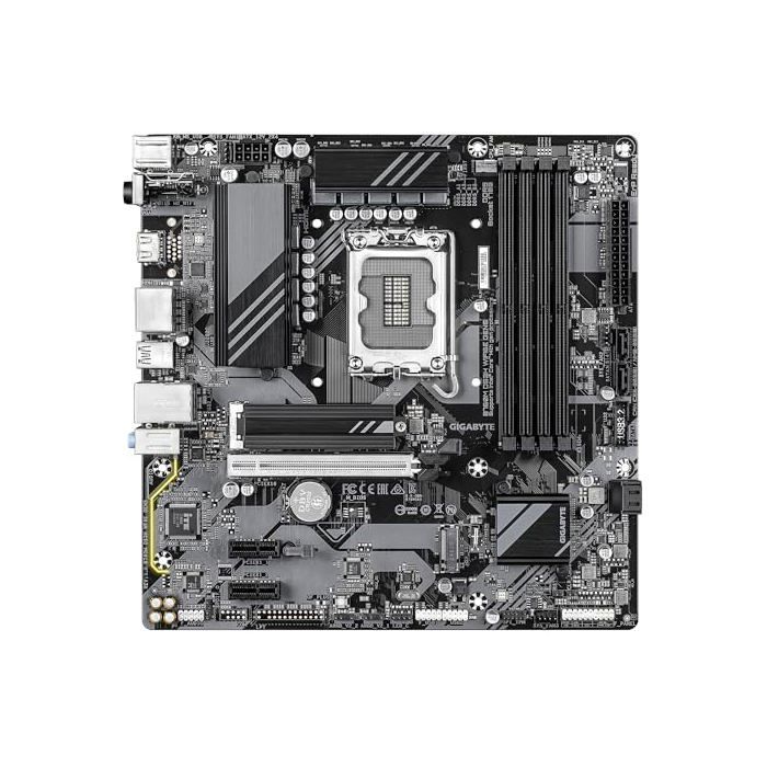 Carte Mère Micro ATX - GIGABYTE - B760M DS3H WF6E GEN5 - Wi-Fi 6E - PCIe Gen5 - DDR5 5600 MHz