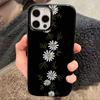 White Fresh Daisy Case For IPhone 16 Cases IPhone 15 Pro Max Case For IPhone 14 13 12 11 XS X XR 7 8 Plus Cover Case Funda